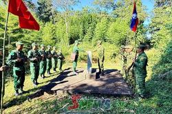 Đồn Biên phòng Chiềng Tương và Đại đội Biên phòng 213 tuần tra song phương