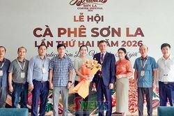 Đoàn đại biểu nước CHDCND Lào tham dự Lễ hội Cà phê Sơn La 2026