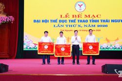 Đại hội Thể dục thể thao tỉnh Thái Nguyên lần thứ X thành công tốt đẹp