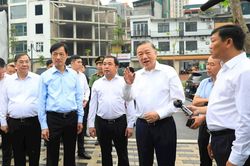 Tổng Bí thư, Chủ tịch nước Tô Lâm kiểm tra tiến độ dự án giao thông trọng điểm tại Hà Nội