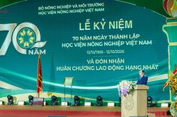 Chủ tịch Quốc hội Trần Thanh Mẫn: Học viện Nông nghiệp phải gắn nghiên cứu với thực tiễn sản xuất