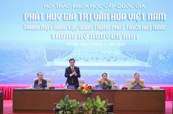 Phát huy văn hóa thành một động lực quan trọng phát triển đất nước