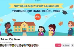 Bài viết nào sẽ vào Top 10 có lượt tương tác cao nhất Diễn đàn Trẻ em Việt Nam?