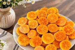 Quả hồng ngâm - Thức quà của mùa Thu