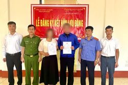 Trại tạm giam Công an tỉnh tổ chức đăng ký kết hôn lưu động cho người đang bị tạm giam