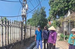 Trung Hà chung sức xây dựng nông thôn mới