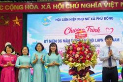 Xã Phù Đổng sôi nổi các hoạt động tôn vinh phụ nữ