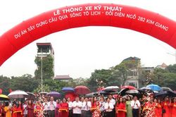 Phường Định Công tổ chức chuỗi hoạt động chào mừng các ngày lễ lớn