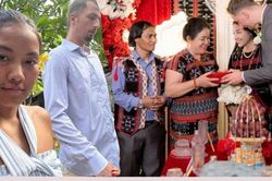 Chú rể Bỉ mang 10 con lợn, cặp dê sang hỏi cưới cô gái Pa Cô