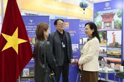 VFDA khai trương Gian hàng Điện ảnh Việt Nam tại BIFF 2026