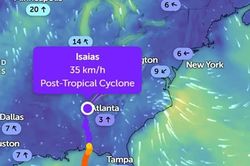 Bão Isaias khiến 4 người thiệt mạng tại bang Florida, Mỹ