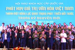Nguồn lực văn hóa là động lực quan trọng phát triển đất nước