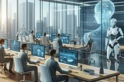AI khiến nhân viên văn phòng Trung Quốc gánh việc của 3 người