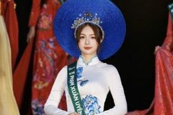 Nữ sinh 18 tuổi Phạm Xuân Uyên mong đưa áo dài đến gần hơn với người trẻ