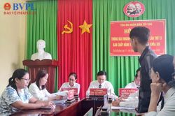 Phối hợp xét xử vụ án theo mô hình phòng xử án thân thiện
