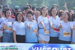 Hà Nội: Sôi động giải chạy vì một cộng đồng không khói thuốc và tương lai xanh