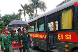 Hài cốt liệt sĩ tại Công viên Lê Thị Riêng sẽ được an táng tại Nghĩa trang Liệt sĩ TP Hồ Chí Minh