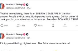 Tổng thống Trump tuyên bố Nga và Ukraine nhất trí ngừng tấn công các cơ sở năng lượng
