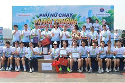 Vinh danh những vận động viên đoạt giải 'chạy vì môi trường không khói thuốc'