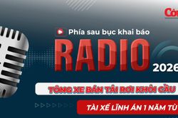 Radio Phía sau bục khai báo: Tông xe bán tải rơi khỏi cầu, tài xế lĩnh án 1 năm tù