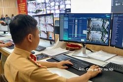 Camera AI ở Hà Nội phát hiện hơn 18.000 trường hợp vi phạm giao thông