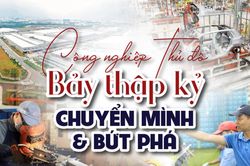 Công nghiệp Thủ đô: Bảy thập kỷ chuyển mình và bứt phá