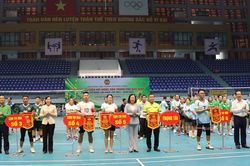 Giải bóng chuyền hơi nông dân Bắc Ninh tranh Cúp “Bông lúa vàng” lần thứ I