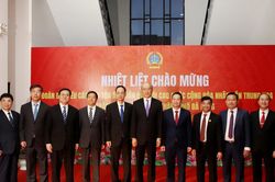 Chánh án Tòa án nhân dân tối cao Trung Quốc Trương Quân thăm Tòa án nhân dân thành phố Đà Nẵng