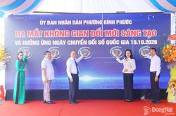 Phường Bình Phước ra mắt không gian đổi mới sáng tạo, hưởng ứng Ngày Chuyển đổi số quốc gia