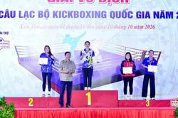 Gia Lai giành 12 huy chương ở Giải Kickboxing quốc gia