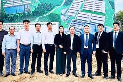 Bí thư Tỉnh ủy Thái Đại Ngọc thăm công trường Tổ hợp Muyuan ngay trong ngày khởi công