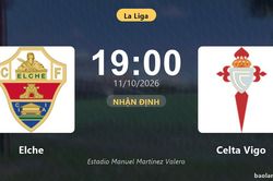 Nhận định Elche vs Celta Vigo: Đội khách tiếp tục duy trì ưu thế?
