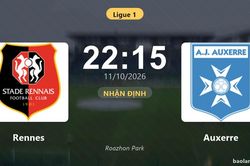 Nhận định Rennes vs Auxerre: Điểm nóng cuộc đua tốp đầu