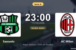 Nhận định Sassuolo vs AC Milan: Điểm nóng cuộc đua tốp đầu
