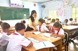 Gieo chữ ở vùng khó