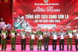Liên hoan 'Tiếng hát Cựu CAND Sơn La lần thứ nhất năm 2026' thành công tốt đẹp