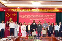 UBND tỉnh làm việc với đoàn công tác của CERED và đại biểu Ả Rập Xê Út, Hoa Kỳ