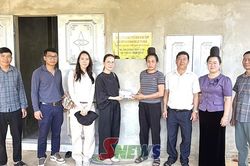 Xã Bình Thuận bàn giao công trình xóa nhà tạm cho 4 hộ gia đình
