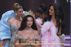 Emoura Phạm đăng quang Á hậu 4 Miss Grand International 2026