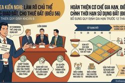 Giao đất không qua đấu giá, đấu thầu: HoREA kiến nghị làm rõ 'luật chơi'