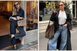 5 công thức phối quần jeans mùa thu thanh lịch, thời trang như gái Pháp