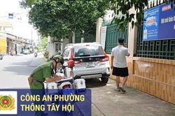 Xử lý nghiêm tình trạng chiếm dụng lòng lề đường khu vực trường học làm chỗ đậu xe