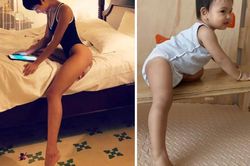 Con gái H'Hen Niê mới 1 tuổi đã cao 80 cm, được nhận xét 'mặt giống bố, chân dài như mẹ'