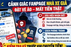 Vé xe giá rẻ trên mạng: Coi chừng 'bẫy' chuyển khoản