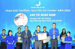 Hà Nội: Tuyên dương 14 gương 'Thanh niên sống đẹp' 2026