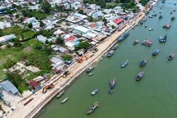 Tập trung hoàn thiện dự án kè An Lương
