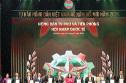 Tôn vinh 96 nông dân Việt Nam xuất sắc 40 năm Đổi mới