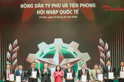 Tôn vinh 96 Nông dân Việt Nam xuất sắc 40 năm Đổi mới - năm 2026