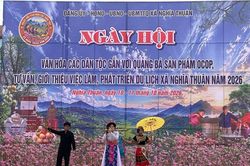 Nghĩa Thuận gắn bảo tồn văn hóa với quảng bá OCOP, phát triển du lịch