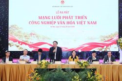 Bộ VHTTDL: Gặp mặt doanh nhân, doanh nghiệp công nghiệp văn hóa và ra mắt 'Mạng lưới Phát triển công nghiệp văn hóa Việt Nam'
